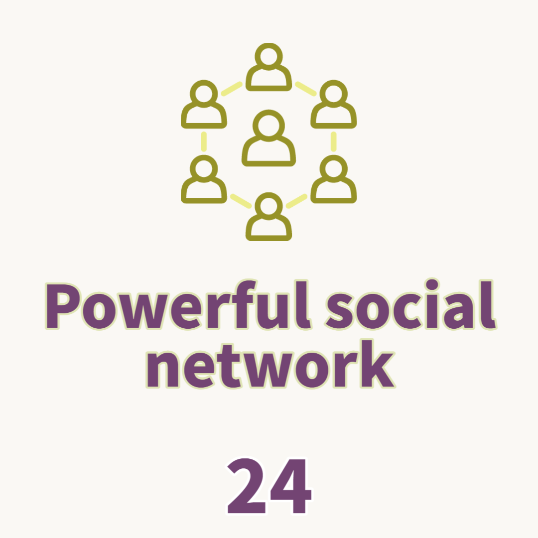 Powerful social network