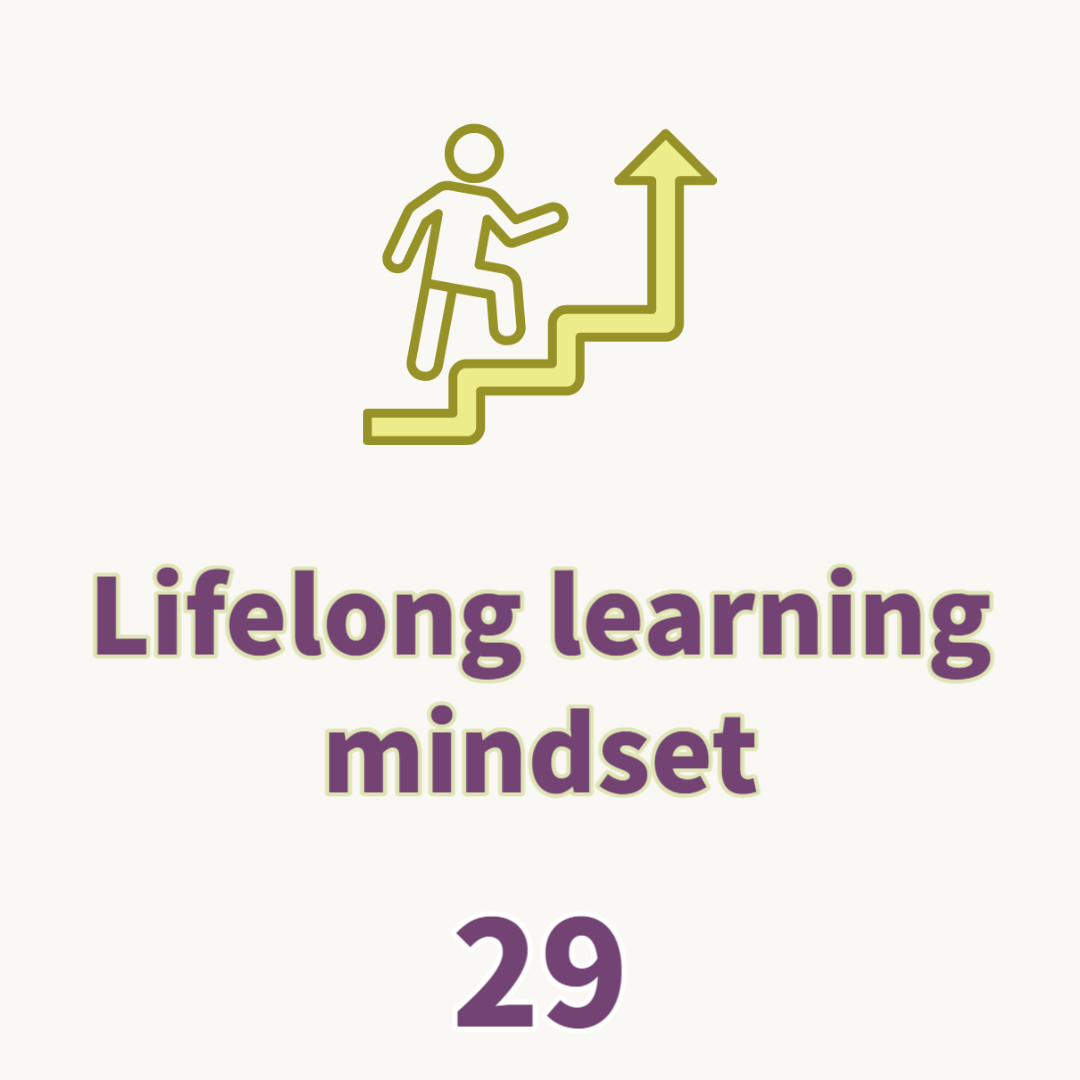 Lifelong learning mindset